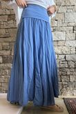 Songbird Bandeau Skirt Dress Denim - /15=